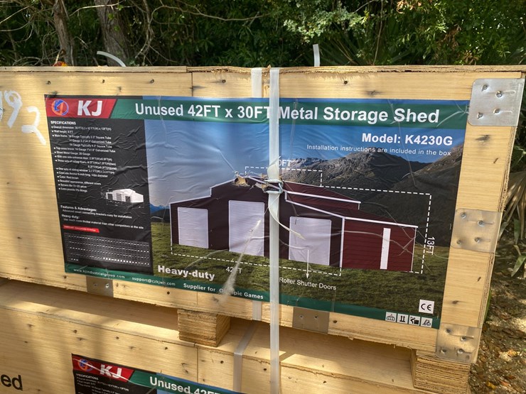 #5192-•-42ft-x-30ft-metal-storage-shed-image-1