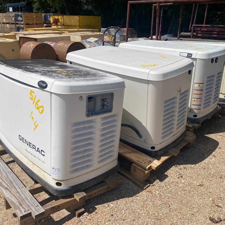 #5160 • (4) GENERAC GENERATORS
