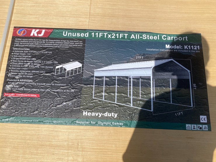 #5184-•-11ftx19ft-all-steel-carport-image-2