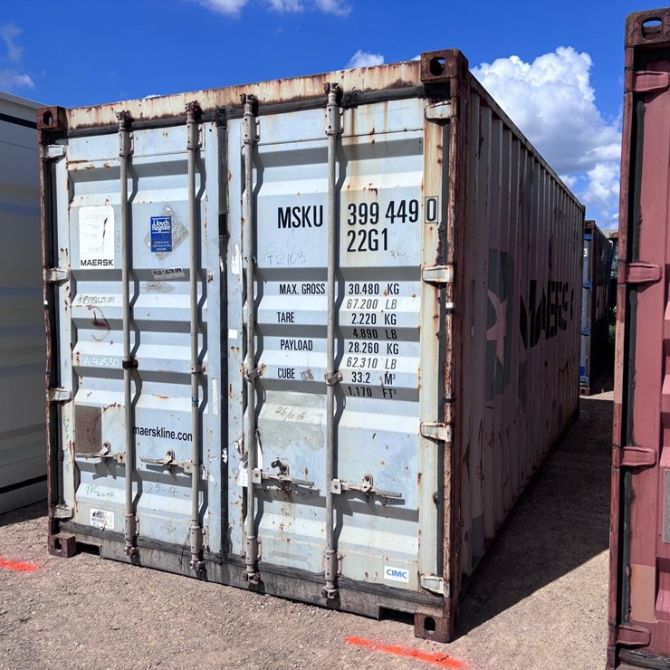 #1223 • 20FT SHIPPING CONTAINER
