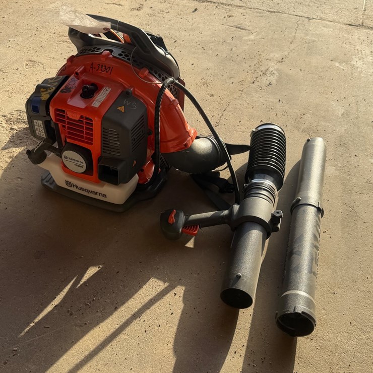 #2030 • HUSQVARNA 150 BT BACK MOUNTED LEAF BLOWER