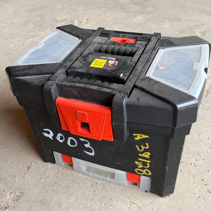 #2003 • BLACK AND DECKER TOOL BOX