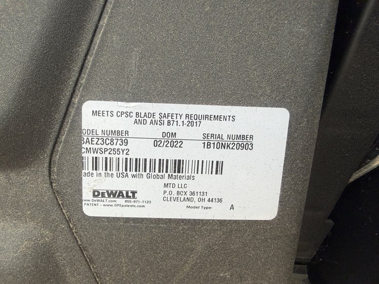 #2005-•-dewalt-rwd-push-mower-image-13