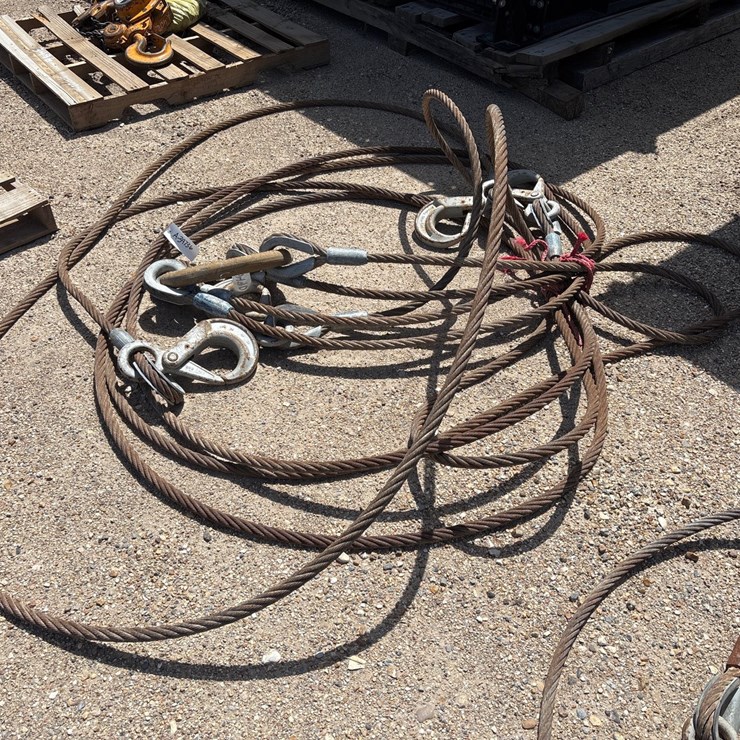 #3490 • 4 POINT CRANE RIGGING CABLES