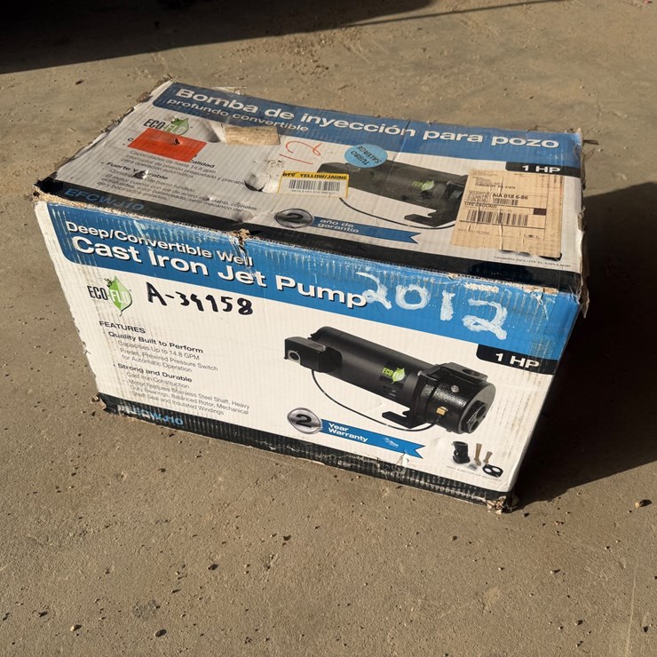 #2012 • CAST IRON JET PUMP