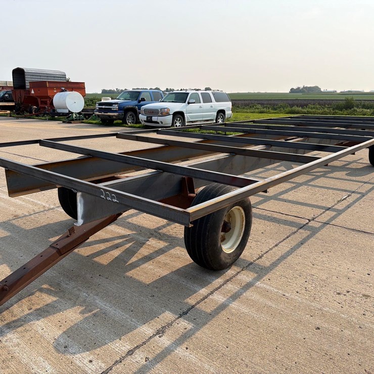 10ft x 30ft Metal Bale Trailer