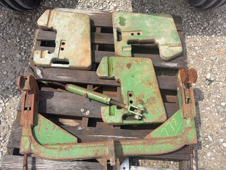 3-john-deere-4430-front-weights,-quick-hitch,-and-top-link-image-1
