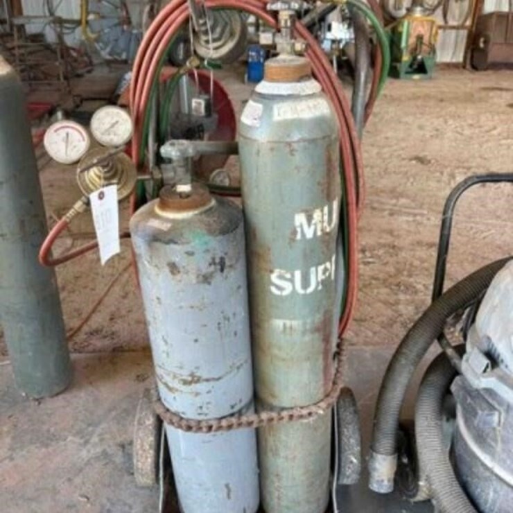 Oxy - Acetylene and Cart