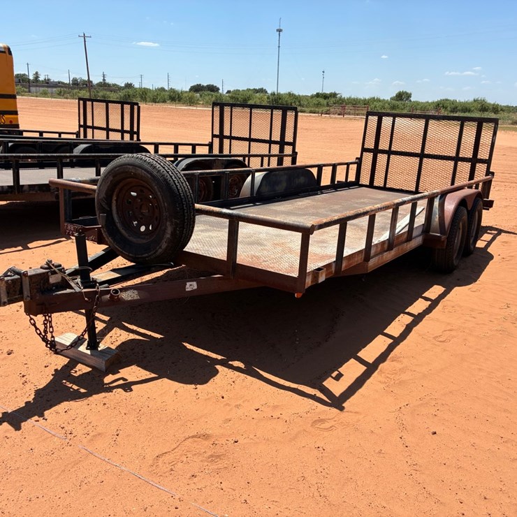 #T8874 • 20FT Flatbed Trailer