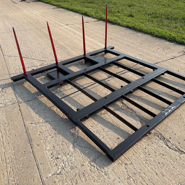 M&J 4 Prong Skidloader Bale Spear