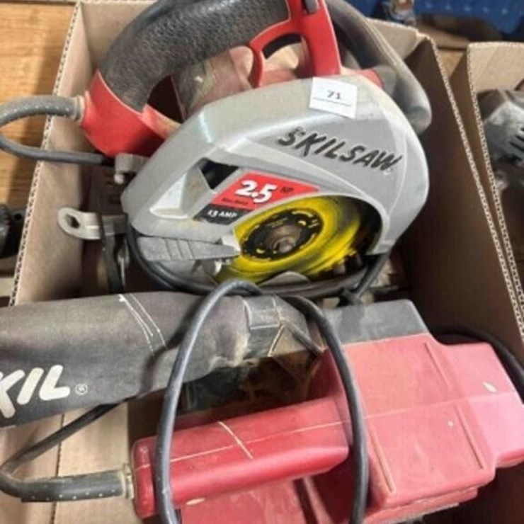 Circular Saw & Belt Sander