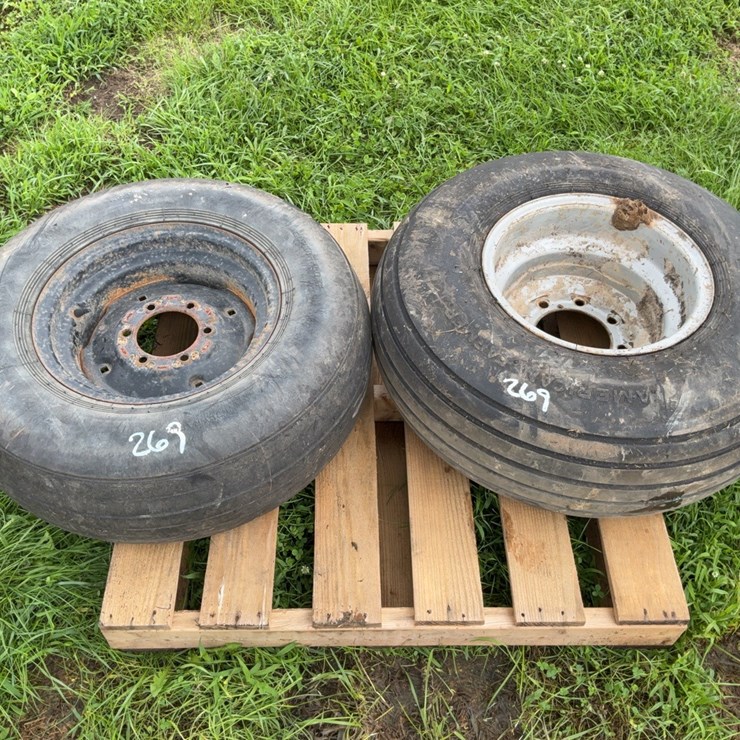 Pair of Implement tires. #269