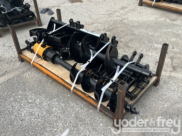 unused-2026-captok-qty-(8)-rake,-ripper,-graber,-12"-auger,-16"-auger,-8"-narrow-bucket,-24"-bucekt,-32"-bucket-to-suit-excavator-image-2