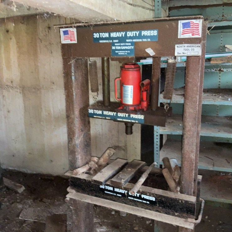 30-ton press. #281