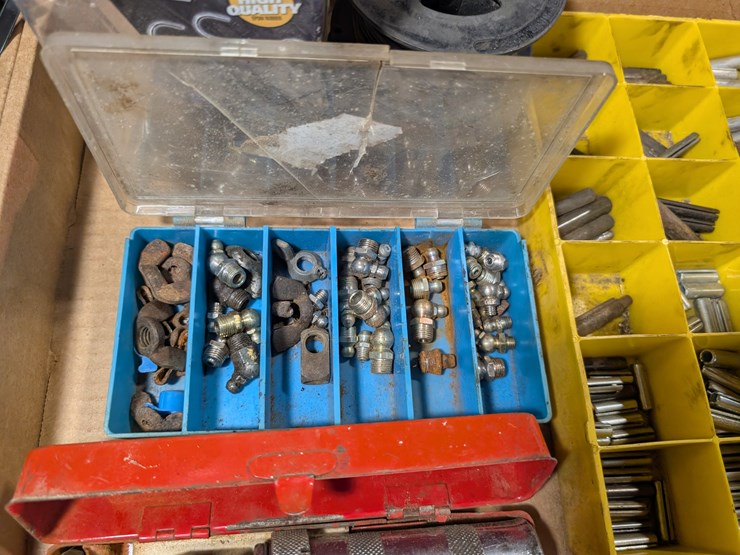 (2)-flats-of-misc.-hardware-&-drill-bits.-#229-image-5