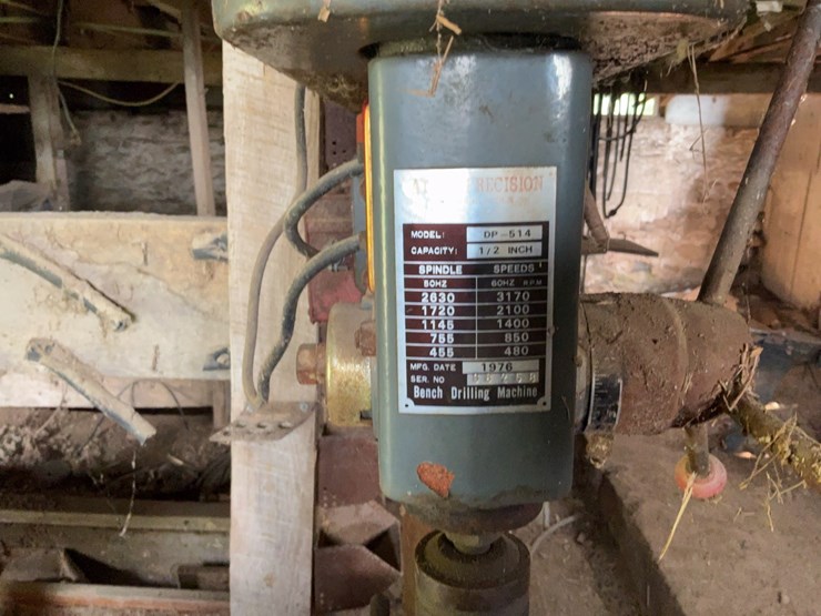 bench-top-drill-press-with-vise.-#280-image-3