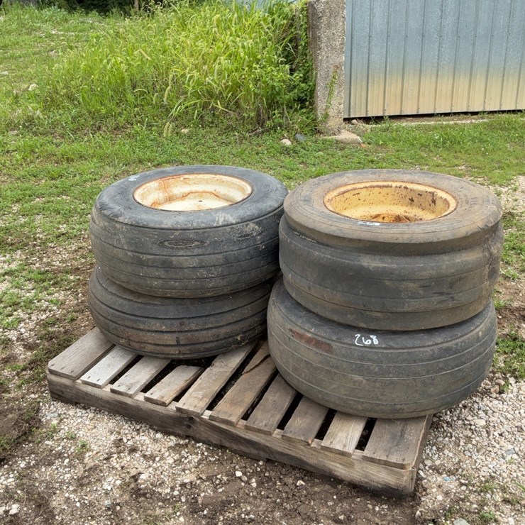 (4) Implement tires and rims. #268