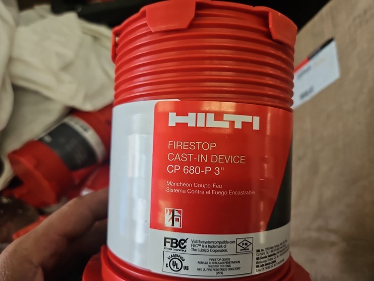 large-quantity-of-hilti-firestop-pipe-sleeves-image-3