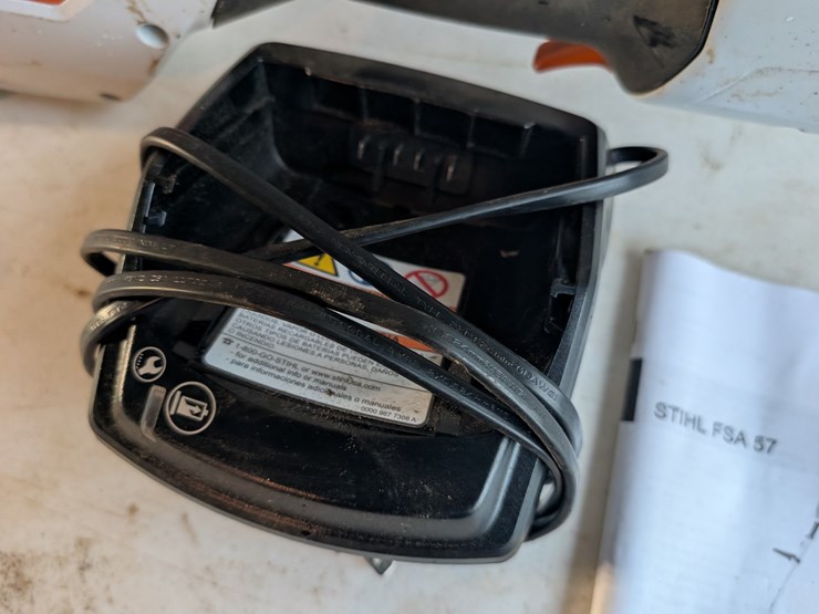 battery-powered-stihl-fsa57-weedeater-w/charger-&-two-batteries.-#256-image-13