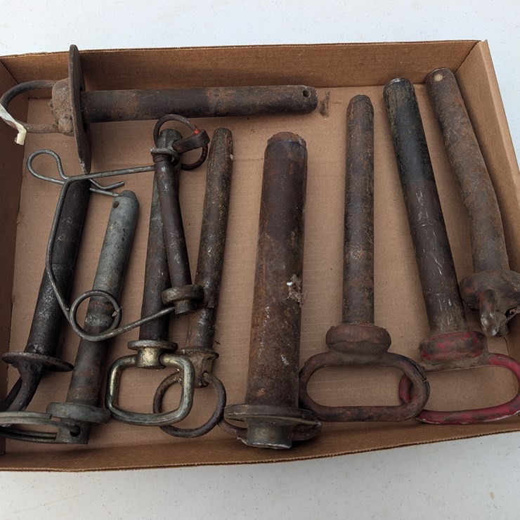 Assortment of hitch pins. #216