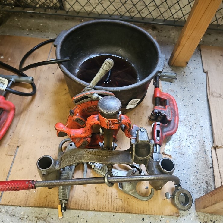 RIDGID PIPE THREADER ACCESSORIES