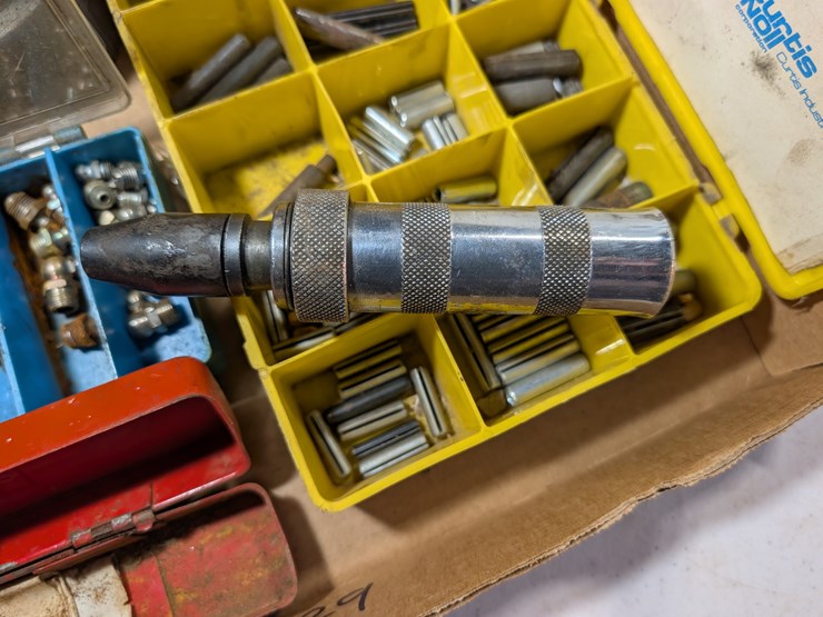 (2)-flats-of-misc.-hardware-&-drill-bits.-#229-image-8