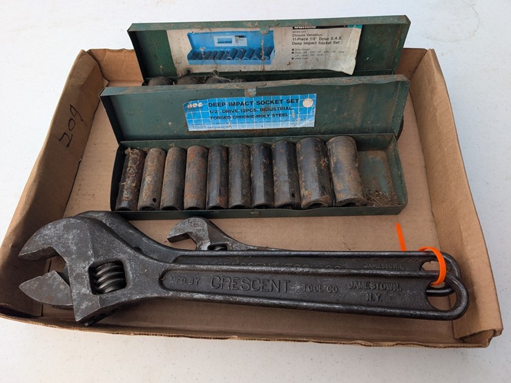 adjustable-wrenches-&-impact-sockets.-#209-image-1