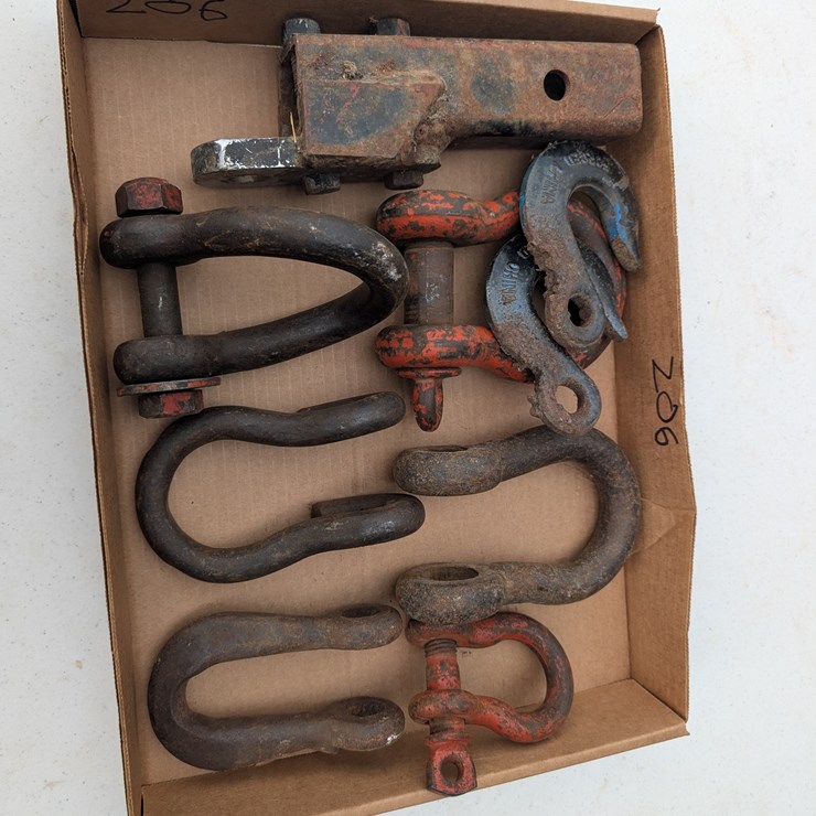 Clevis, hooks and hitch. #206