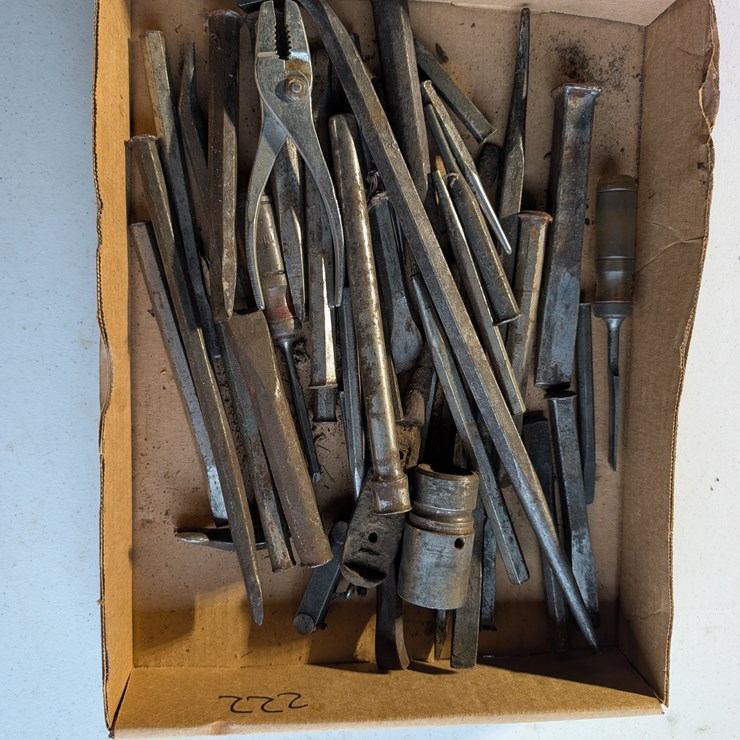 Misc. punches & chisels. #222
