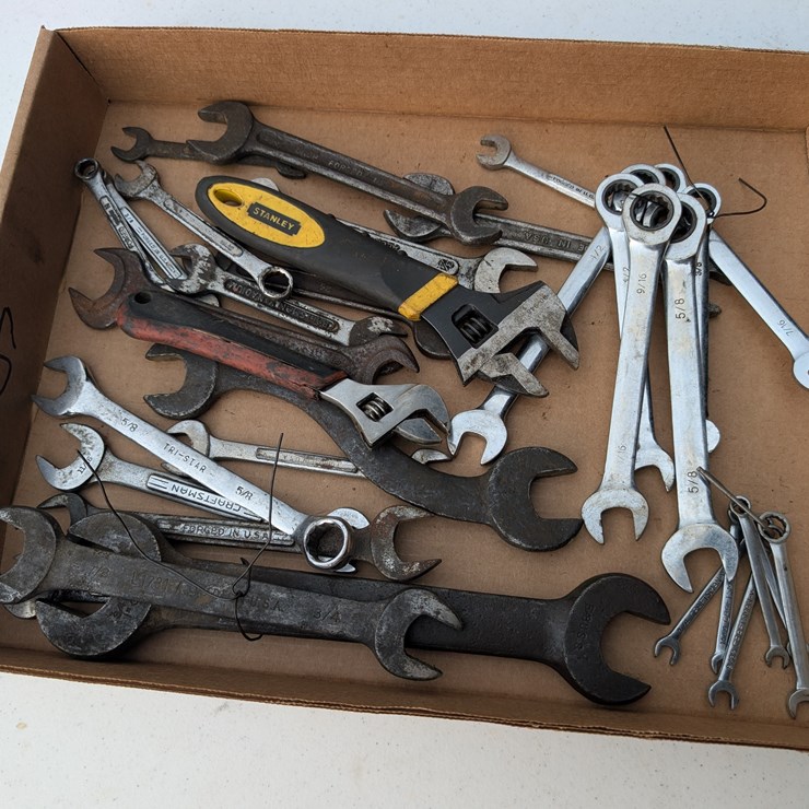 Misc. tools, adjustable wrenches, gear wrenches, etc. #203