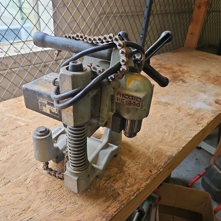 RIDGID HC-300 PIPE DRILL