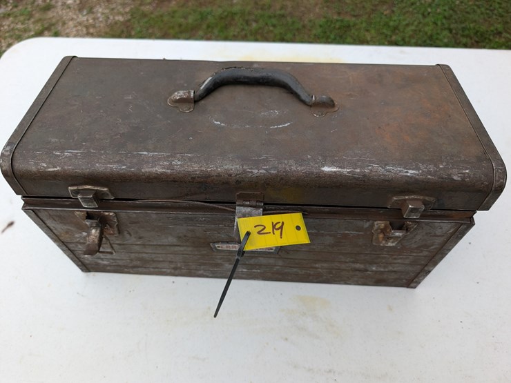 toolbox-with-contents-to-include-misc.-sockets,-extension-and-ratchet.-#219-image-8