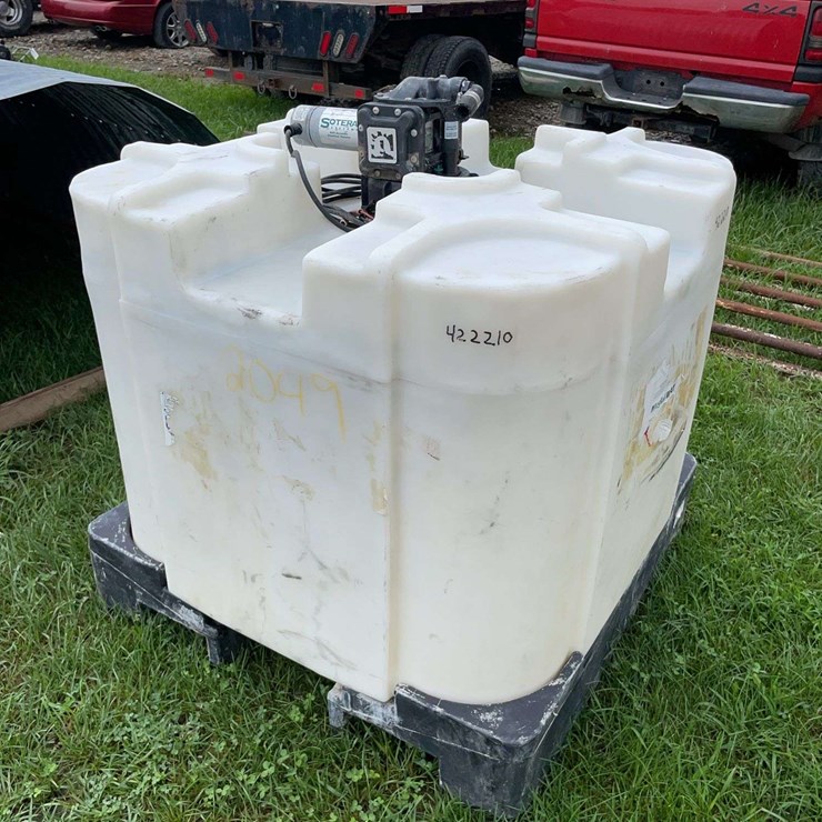220 gallon mini bulk with pump