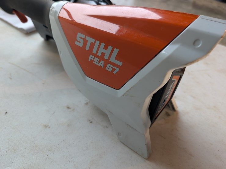 battery-powered-stihl-fsa57-weedeater-w/charger-&-two-batteries.-#256-image-11