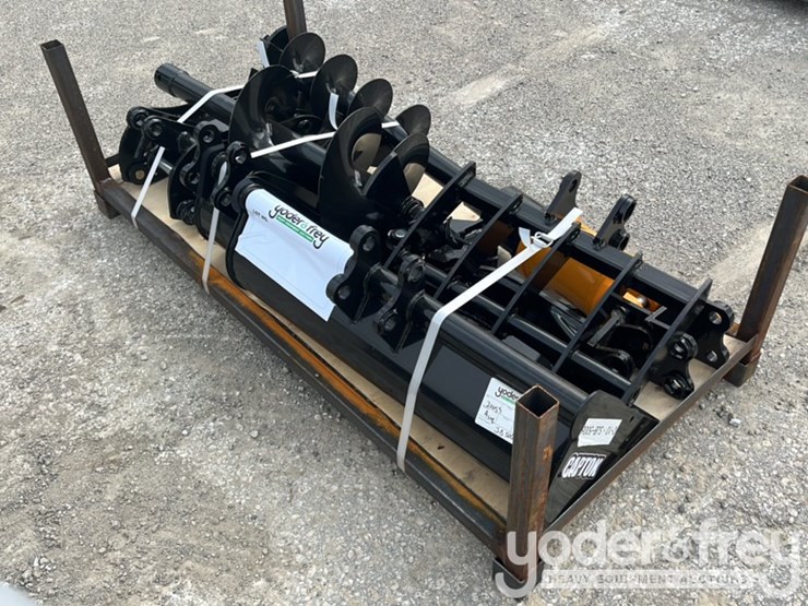 unused-2026-captok-qty-(8)-rake,-ripper,-graber,-12"-auger,-16"-auger,-8"-narrow-bucket,-24"-bucekt,-32"-bucket-to-suit-excavator-image-4