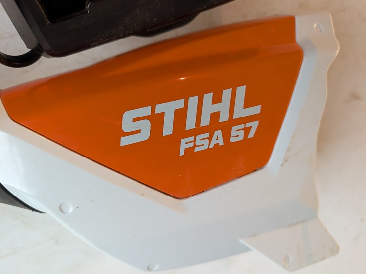 battery-powered-stihl-fsa57-weedeater-w/charger-&-two-batteries.-#256-image-16