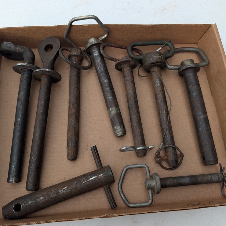 Assortment of hitch pins. #215