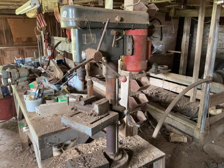 bench-top-drill-press-with-vise.-#280-image-2