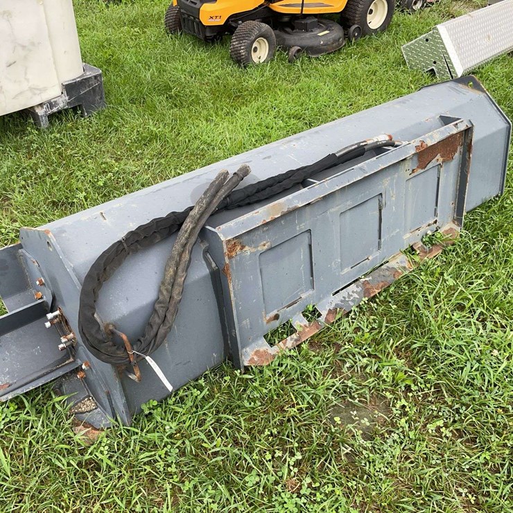 6ft tiller for skid steer missing hyd motor