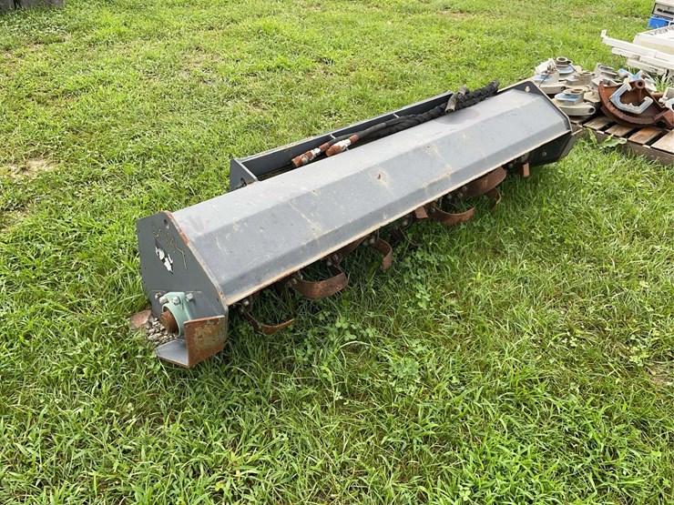 6ft-tiller-for-skid-steer-missing-hyd-motor-image-3