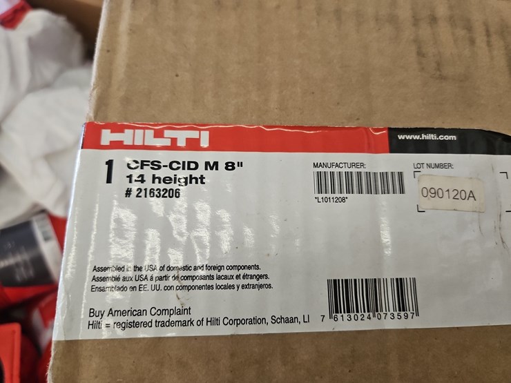large-quantity-of-hilti-firestop-pipe-sleeves-image-5