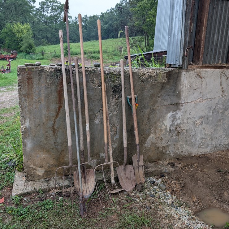 Assortment of hand tools. #244