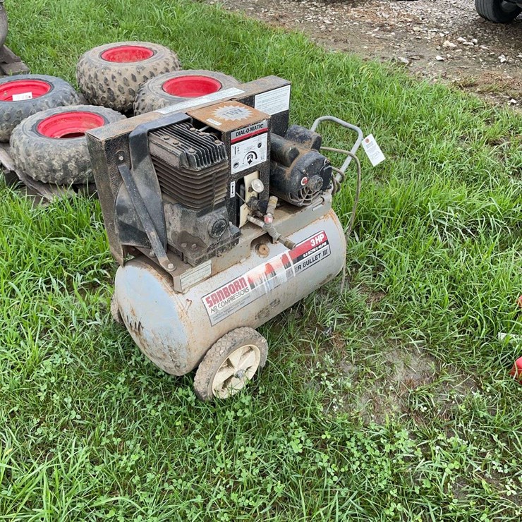 Sanborn 3HP 22 gallon air compressor