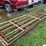 4--16ft-steel-battle-gates-with-hinges,-1--15-1/2ft-steel-cattle-gate-image-1