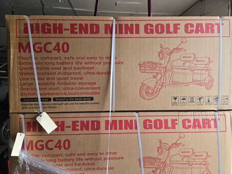 #2032-•-red-irgc40-mini-golf-cart-image-1