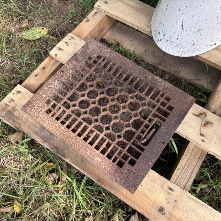 Cast Iron Floor Grate
