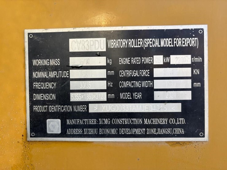 2021-xcmg-cv83pdu-vibratory-roller-image-28