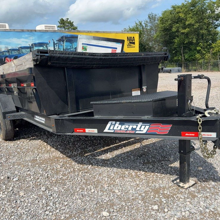 7'X14' DUMP TRAILER 14000 LB RATED