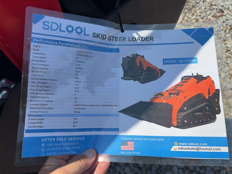 unused-sdl-skid-steer-loader-model-sl-1050k-image-10
