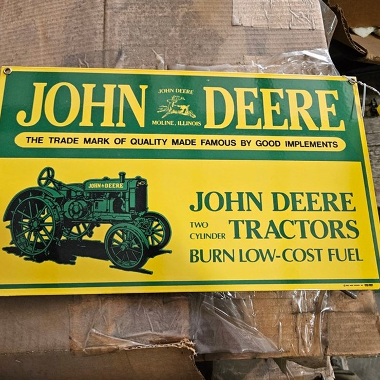 #178 • John Deere Tractor Sign